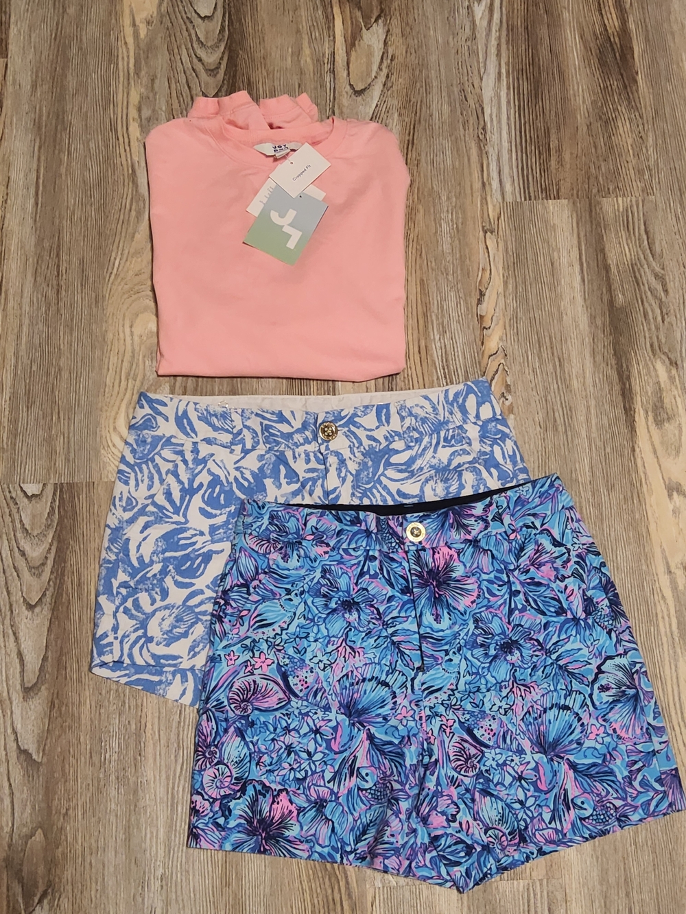 (2) Lilly Pulitzer Shorts + JoyKab